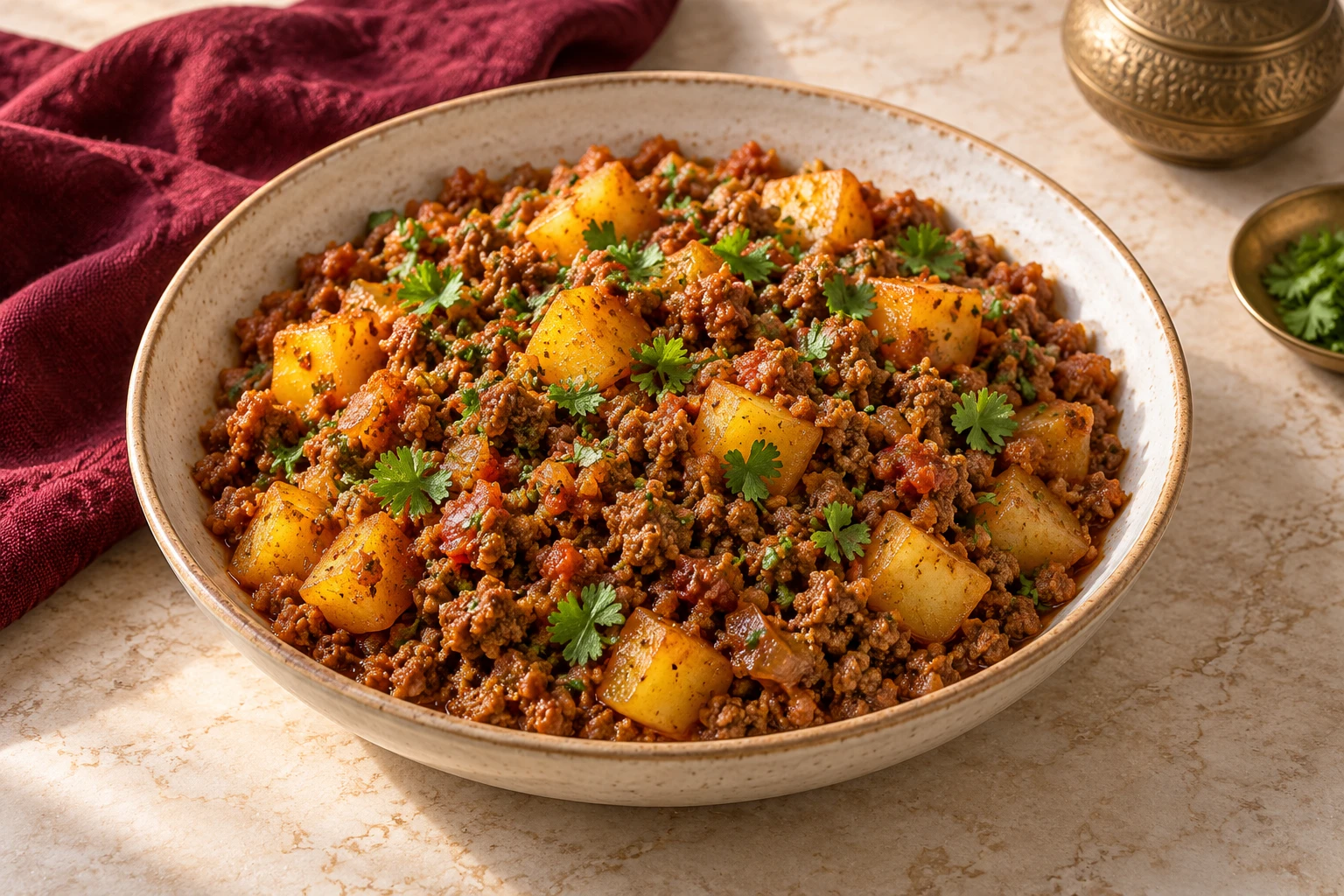 Aloo Keema