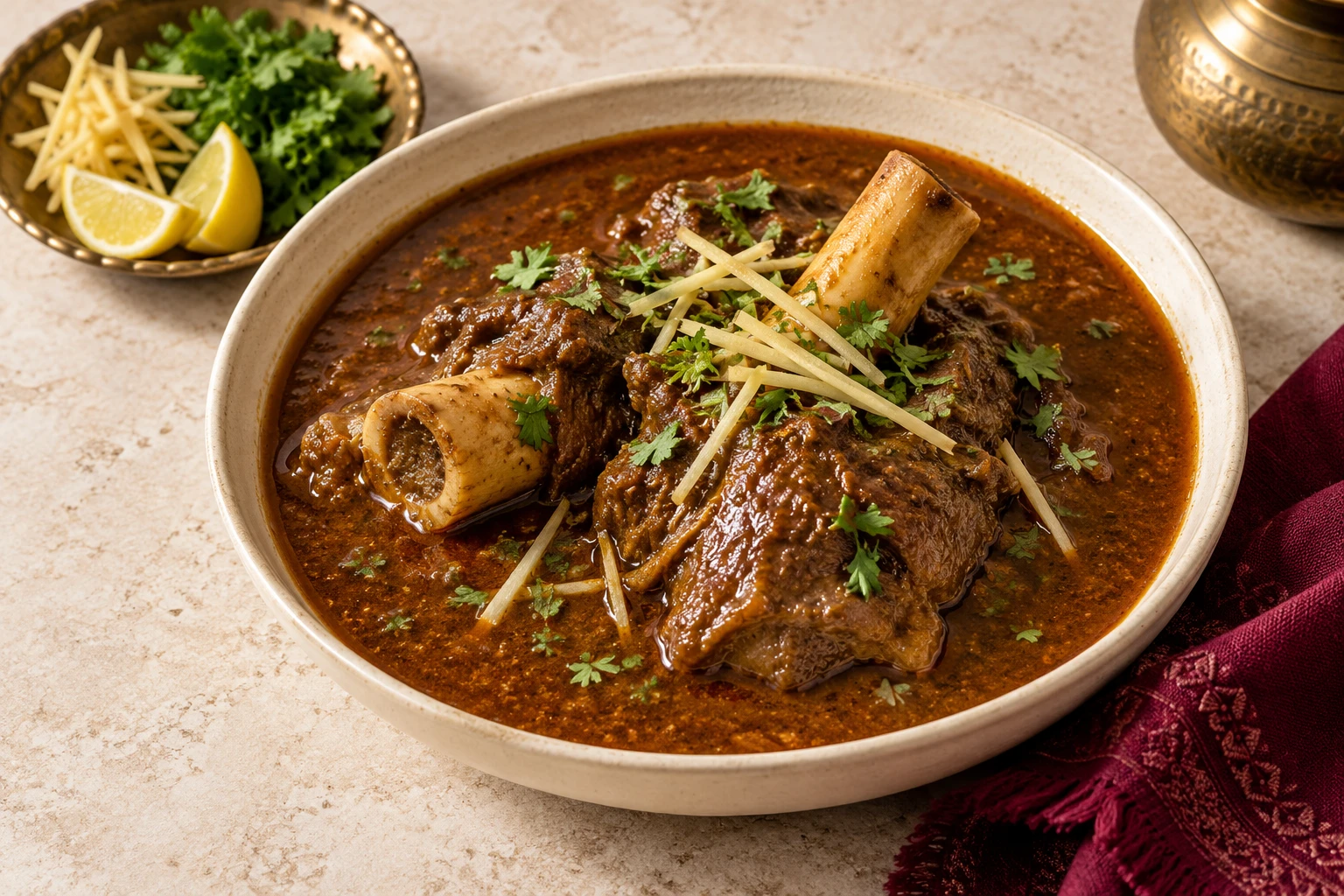 Slow-cooked Beef Nihari