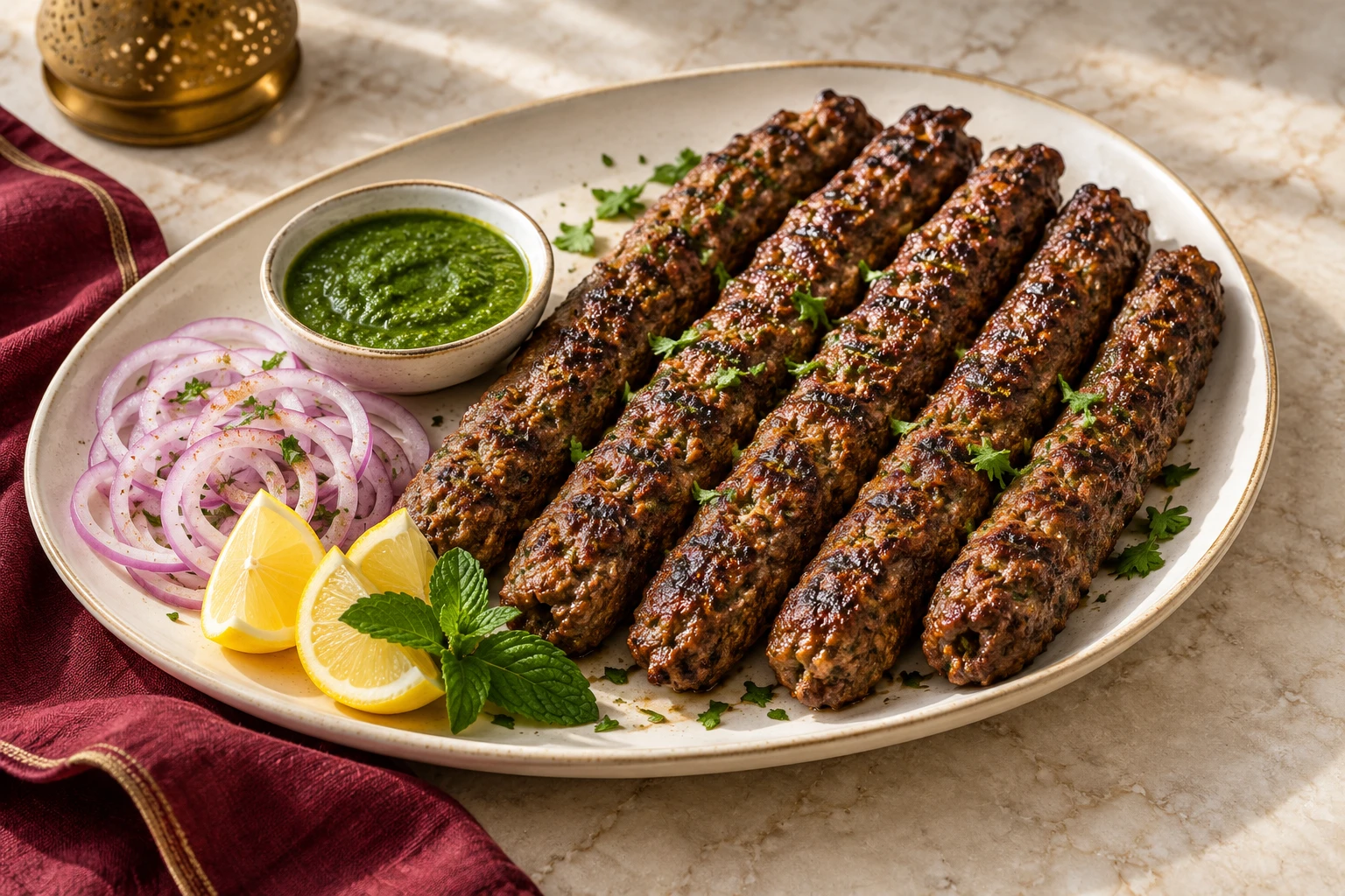 Beef Seekh Kabab