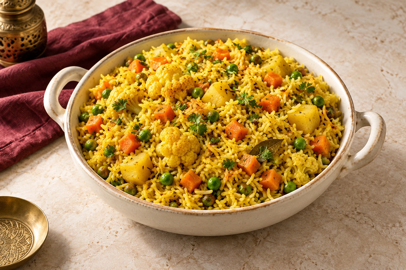 Vegetable Tehri